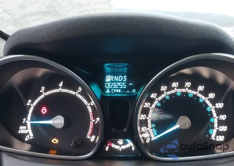 2019 Ford Fiesta Se из США, поврежденный, VIN 3FADP4BJ1KM150182